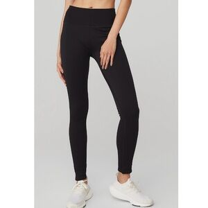 ALO Yoga Seamless High-Waist Ribbed Legging - size XS